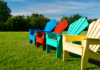 Adirondack chair: authentic furniture for atypical outdoor recreation